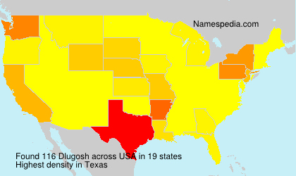 Surname Dlugosh in USA Surname Dlugosh in USA
