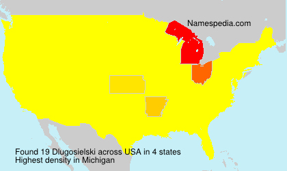 Surname Dlugosielski in USA
