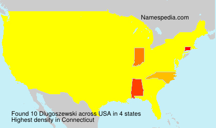 Surname Dlugoszewski in USA