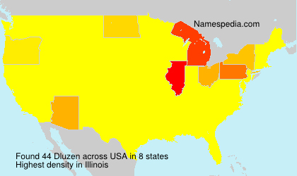 Surname Dluzen in USA