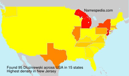 Surname Dluzniewski in USA