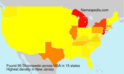 Surname Dluzniewski in USA Surname Dluzniewski in USA