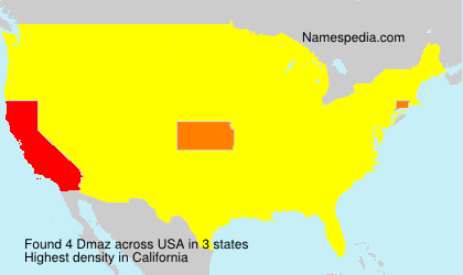 Surname Dmaz in USA