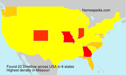 Surname Dmellow in USA Surname Dmellow in USA
