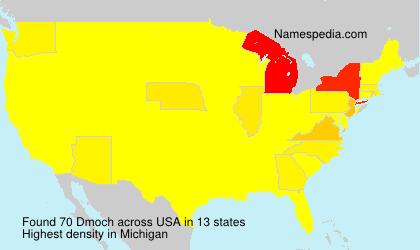 Surname Dmoch in USA Surname Dmoch in USA