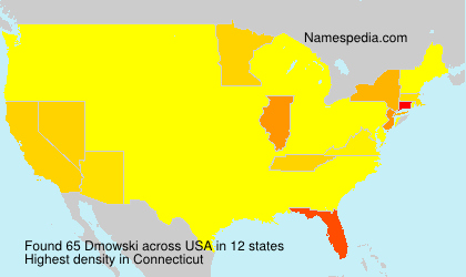 Surname Dmowski in USA Surname Dmowski in USA