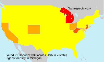 Surname Dobaczewski in USA Surname Dobaczewski in USA