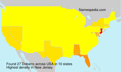 Surname Dobarro in USA Surname Dobarro in USA