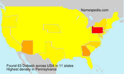 Surname Dobash in USA Surname Dobash in USA