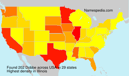 Surname Dobbe in USA Surname Dobbe in USA