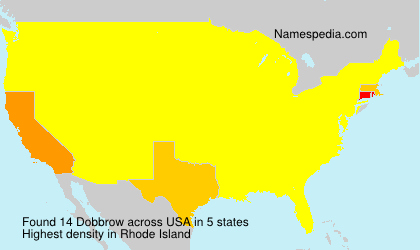 Surname Dobbrow in USA Surname Dobbrow in USA