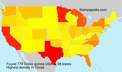 Surname Dobie in USA Surname Dobie in USA
