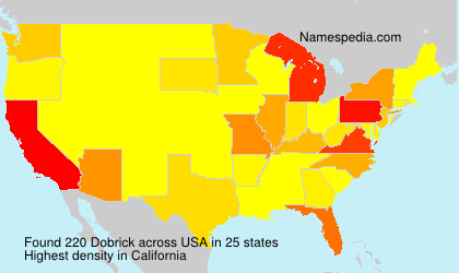 Surname Dobrick in USA Surname Dobrick in USA