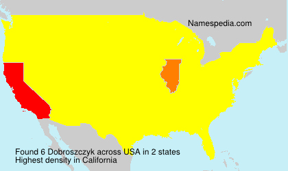 Surname Dobroszczyk in USA Surname Dobroszczyk in USA