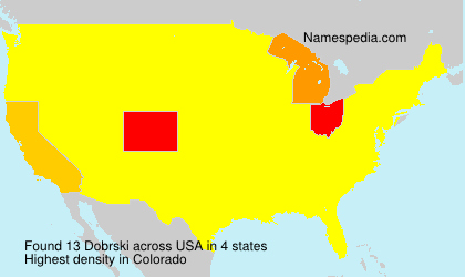 Surname Dobrski in USA Surname Dobrski in USA