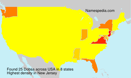 Surname Dobsa in USA Surname Dobsa in USA
