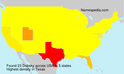 Surname Dobsky in USA Surname Dobsky in USA