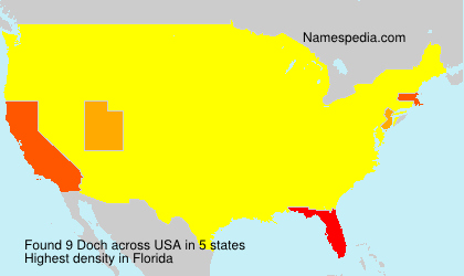 Surname Doch in USA Surname Doch in USA