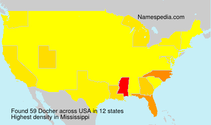Surname Docher in USA Surname Docher in USA