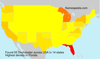 Surname Dochstader in USA Surname Dochstader in USA
