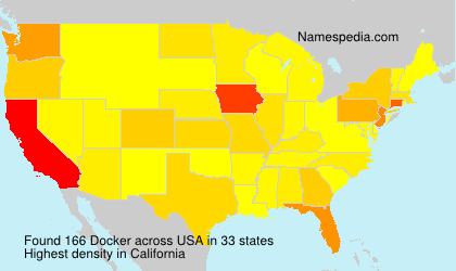 Surname Docker in USA Surname Docker in USA