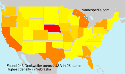 Surname Dockweiler in USA Surname Dockweiler in USA