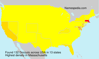 Surname Docouto in USA Surname Docouto in USA
