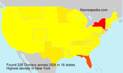 Surname Docteur in USA Surname Docteur in USA