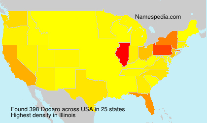 Surname Dodaro in USA Surname Dodaro in USA