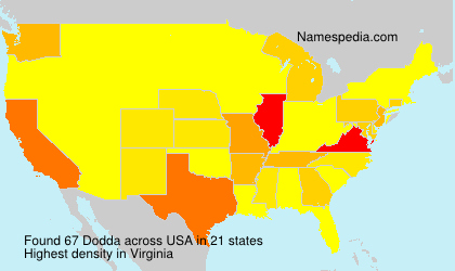 Surname Dodda in USA Surname Dodda in USA