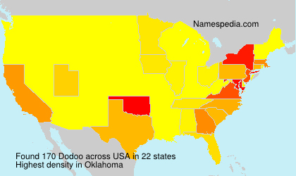Surname Dodoo in USA Surname Dodoo in USA