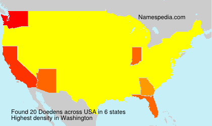 Surname Doedens in USA Surname Doedens in USA