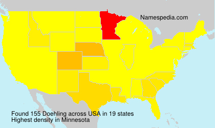 Surname Doehling in USA Surname Doehling in USA