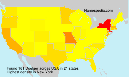 Surname Doelger in USA Surname Doelger in USA