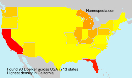 Surname Doelker in USA Surname Doelker in USA