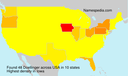 Surname Doellinger in USA Surname Doellinger in USA