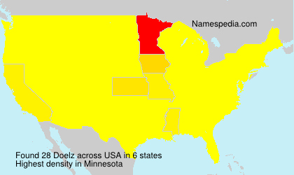 Surname Doelz in USA Surname Doelz in USA