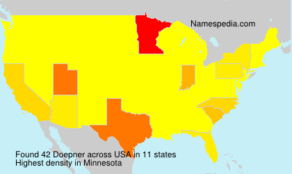 Surname Doepner in USA Surname Doepner in USA
