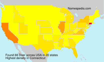 Surname Doer in USA Surname Doer in USA