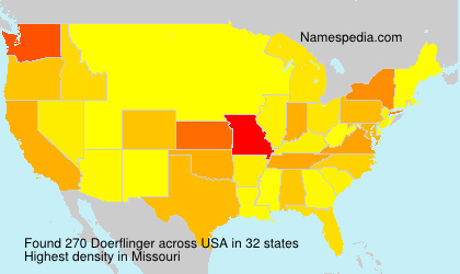 Surname Doerflinger in USA Surname Doerflinger in USA