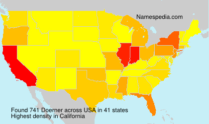 Surname Doerner in USA Surname Doerner in USA