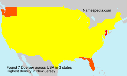 Surname Doerper in USA Surname Doerper in USA