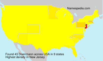 Surname Doerrmann in USA