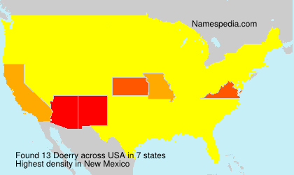 Surname Doerry in USA Surname Doerry in USA