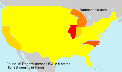 Surname Doghmi in USA Surname Doghmi in USA