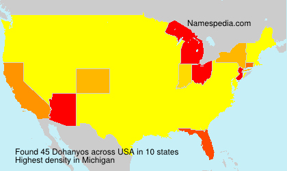 Surname Dohanyos in USA Surname Dohanyos in USA