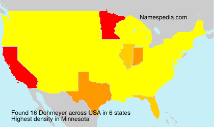Surname Dohmeyer in USA Surname Dohmeyer in USA
