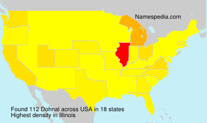 Surname Dohnal in USA Surname Dohnal in USA