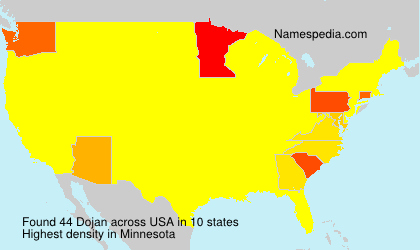 Surname Dojan in USA Surname Dojan in USA