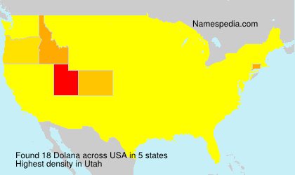 Surname Dolana in USA Surname Dolana in USA